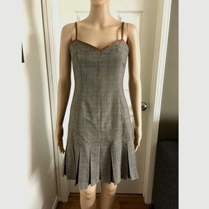 SPORTMAX defile by Max Mara Silk Tweed Dress made in Italy